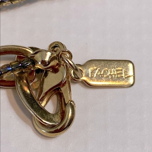 RACHEL Rachel Roy Gold and Brown Layered Necklace - Picture 4 of 5